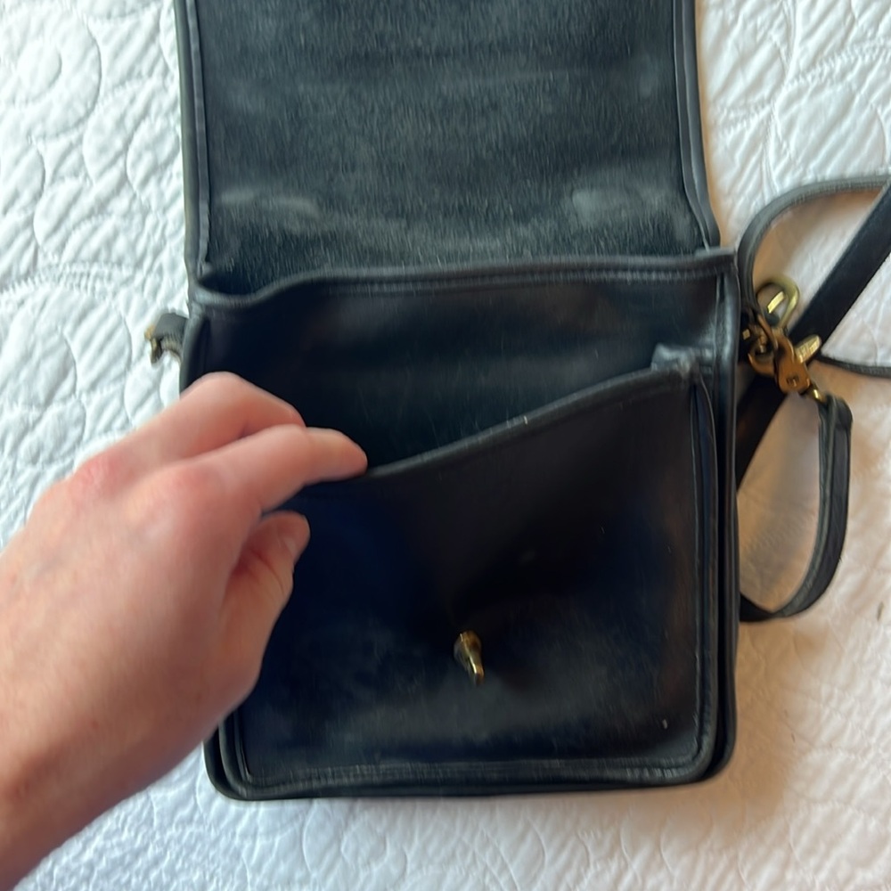 Vintage Coach Station Willis Glovetanned cowhide Leather. Made in 2005 in USA. - Picture 3 of 6